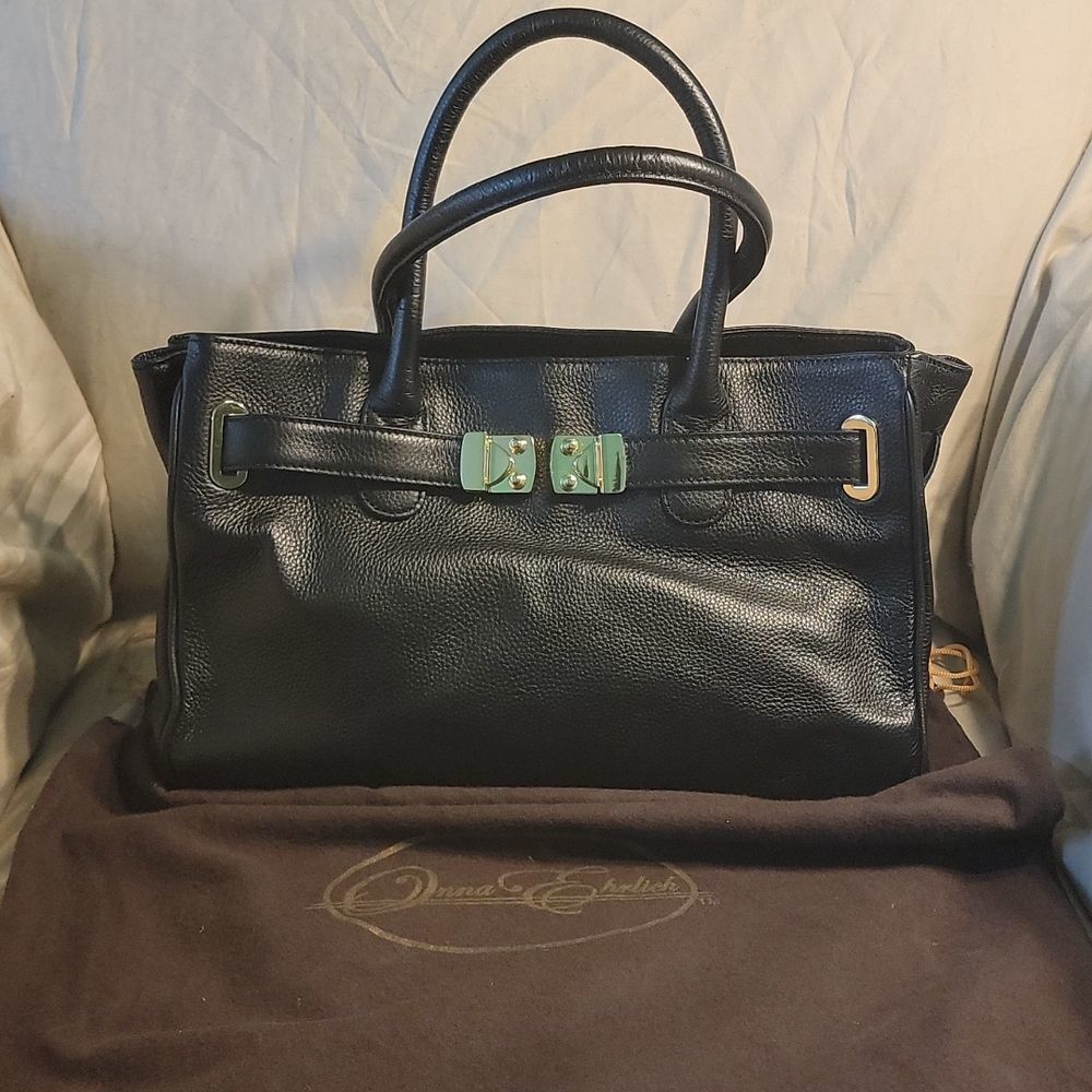 NWOT Classic Onna Ehrlich leather handbag